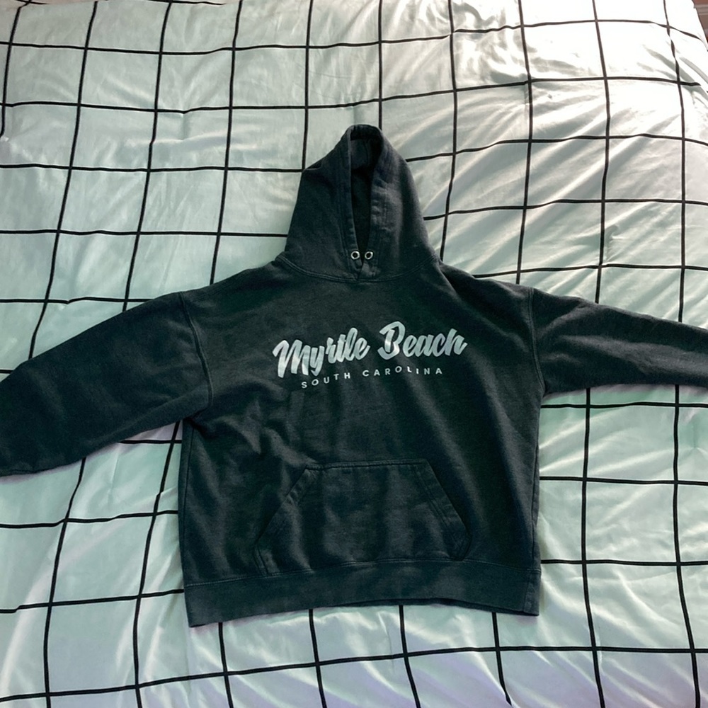 Myrtle Beach Grey Hoodie